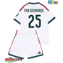 Camiseta Real Madrid Yan Diomande #25 Primera Equipación para niños 2026-27 manga corta (+ pantalones cortos)